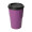 Riffel-Kaffeebecher "ToGo", 300 ml, brombeere, schwarz