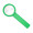Stiellupe "Handle 5 x", standard-grün