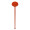 Cocktail-Rührstab "Oval", standard-rot