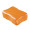 Brotzeitdose "Wave", mittel, standard-orange