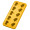 Eiswürfelform "Herzen", standard-gelb