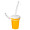 Trinkbecher "Take Away" 0,3 l, standard-gelb
