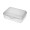 Vorratsdose "School-Box" deluxe, ohne Trennschale, transparent