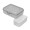 Vorratsdose "School-Box" deluxe, mit Trennschale, transparent