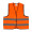 Warnweste "Standard" Polybeutel, neon-orange