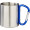 Alps 200 ml Isolierbecher mit Karabinergriff, blau