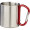 Alps 200 ml Isolierbecher mit Karabinergriff, rot