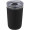 Bello 420 ml Glasbecher mit Außenwand aus recyceltem Kunststoff, schwarz