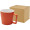 Cali 370 ml Keramiktasse mit matter Oberfläche, orange
