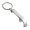 Schlüsselanhänger mit Flaschenöffner RE98-NARÓN, silber