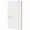 Moleskine Classic Hardcover Notizbuch L – liniert, weiß