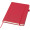 Liss A5 Hardcover Notizbuch aus recyceltem Kunststoff, rot