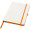 Spectrum A5 Hardcover Notizbuch mit farbigem Schnitt, orange