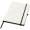 Spectrum A5 Hardcover Notizbuch mit farbigem Schnitt, schwarz