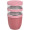 Mepal Ellipse Dreiteiliger, 500 ml + 2 x 200 ml isolierter Lunchpot, rosa