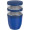 Mepal Ellipse Dreiteiliger, 500 ml + 2 x 200 ml isolierter Lunchpot, vivid blau