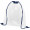 Lancaster Premium Turnbeutel 5L, navy, transparent