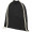Oregon 100 g/m² Premium Turnbeutel 5L, schwarz