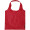 Bungalow faltbare Polyester Tragetasche 7L, rot