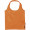 Bungalow faltbare Polyester Tragetasche 7L, orange