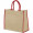 Harry farbige Jute Tragetasche 25L, natur, rot