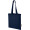 Madras 140 g/m² Baumwoll Tragetasche aus GRS recycelter Baumwolle, 7L, navy