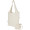 Madras Blend 140 g/m², GRS-zertifizierte, faltbare Baumwoll Tragetasche, 7 l, natur
