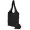Madras Blend 140 g/m², GRS-zertifizierte, faltbare Baumwoll Tragetasche, 7 l, schwarz