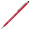 BIMINI Stylus Soft Touch Kugelschreiber, inkl. Lasergravur, rot