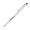 BIMINI Stylus Soft Touch Kugelschreiber, inkl. Lasergravur, weiß