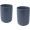 Male 350 ml Keramiktassen – 2er-Set, himmelblau