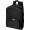 EcoFold faltbarer RPET Rucksack 15 L, schwarz