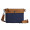 HALFAR® Reißverschluss-Tasche LIFE, marine-braun