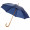 Jova 23" Regenschirm mit Holzstange und -griff, navy