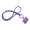 Tubyard Lanyard mit Telefonhalterung und elastischem Band, lila