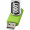 Rotate Doming USB-Stick, limone, 1GB