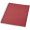 Desk-Mate® A5 recyceltes farbiges Notizbuch mit Spiralbindung, rot
