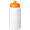 Baseline Rise 500 ml Sportflasche, weiß, orange