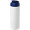 Baseline Rise 750 ml Sportflasche mit Klappdeckel, weiß, blau