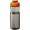 H2O Active® Base Tritan™ 650 ml Sportflasche mit Klappdeckel, kohle, orange