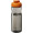 H2O Active® Base Tritan™ 650 ml Sportflasche mit Klappdeckel, kohle, orange