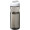 H2O Active® Base Tritan™ 650 ml Sportflasche mit Klappdeckel, kohle, weiß