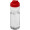 H2O Active® Base Tritan™ 650 ml Sportflasche mit Klappdeckel, transparent klar, rot
