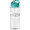 H2O Active® Base Tritan™ 650 ml Sportflasche mit Ausgussdeckel, transparent, aquablau