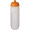 HydroFlex™ Clear 750 ml Squeezy Sportflasche, orange, klar mattiert
