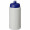 Baseline Recycelte Sportflasche, 500 ml, natur, blau