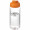 H2O Active® Octave Tritan™ 600-ml-Sportflasche mit Klappdeckel, transparent, orange