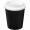 Americano® Espresso Eco 250 ml recycelter Isolierbecher , schwarz, weiß