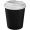 Americano® Espresso Eco 250 ml recycelter Isolierbecher mit auslaufsicherem Deckel, schwarz, weiß