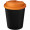 Americano® Espresso Eco 250 ml recycelter Isolierbecher mit auslaufsicherem Deckel , schwarz, orange